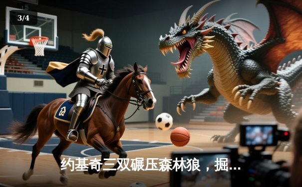 约基奇三双碾压森林狼，掘金捍卫主场扳平系列赛 - 3